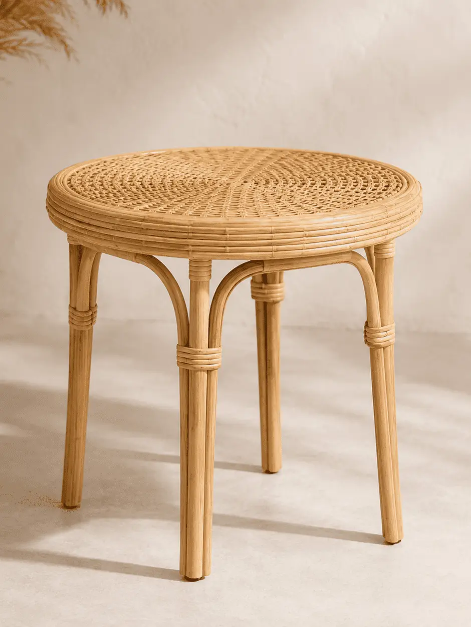 Atma Rattan Side Table side view